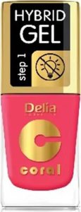 Delia Hybrid Gel Coral Lakier Do Paznokci 11ml Romantic Rose (102) 1