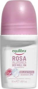 Equilibra Rosa różany Dezodorant w kulce z kwasem hialuronowym 50ml 1