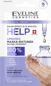 Eveline Nail Therapy Professional Hand lipidowa maska-ratunek do rąk i paznokci 7ml 1