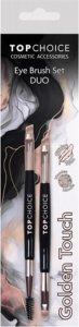 Top Choice Golden Touch Komplet pędzli do brwi 1