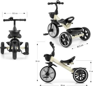 Milly Mally Rowerek Trójkołowy Bobby Beige 13