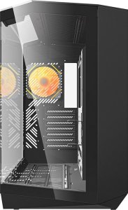 Obudowa Darkflash DY470 czarna + 4 wentylatory + uchwyt GPU 5