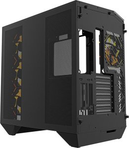 Obudowa Darkflash DY470 czarna + 4 wentylatory + uchwyt GPU 8