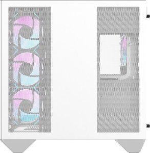 Obudowa Darkflash DY470 biała + 4 wentylatory + uchwyt GPU 8