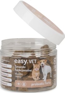 Easy .VET Smaczki funkcjonalne Probiotic forte dla psów i kotów 180g 2