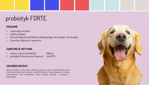 Easy .VET Smaczki funkcjonalne Probiotic forte dla psów i kotów 180g 3
