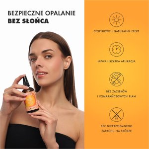 LullaLove Lullalove Mgiełka stopniowo opalająca do twarzy i ciała 100ml 3