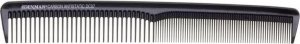 Denman Dc07 carbon small setting comb grzebień do włosów black 1
