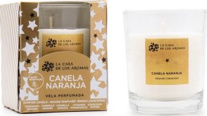 La Casa De Los Aromas Świeca zapachowa Cynamon i Pomarańcza 120g 1