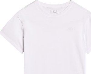 Koszulka dla chłopca 4F M2330 biała 4FJWMM00TTSHM2330 10S 158cm 2