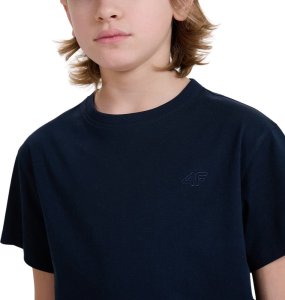 Koszulka dla chłopca 4F M2330 granatowa 4FJWMM00TTSHM2330 31S 164cm 4