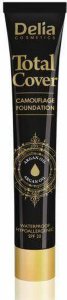 Delia Total Cover Hipoalergiczny podkład kryjący SPF20 25g (58) 2