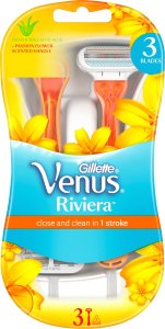 Gillette Vienkartiniai skustuvai Venus Riviera 3 vnt 1
