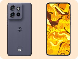 ETUI Z KLAPKĄ DO MOTOROLA EDGE 50 NEO / THINKPHONE 25 GRANATOWE MAGNETYCZNE 7