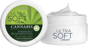 INelia Ultra Soft Krem do twarzy i ciała z konopi intensywnie regenerujący Cannabis 200ml 1