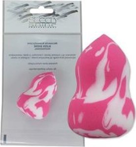 Sleek Shine BLENDER Gąbka do makijażu bezlateksowa 3D Latex Free Bałwanek Marmurek 1