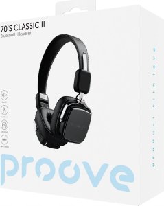 Słuchawki Bezprzewodowe Retro Nauszne Bluetooth 5.4 70'Classic II Proove / Czarne 8
