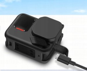 Pokrowiec Puluz Futerał Obudowa Pokrowiec Etui Silikon Case Dekielek do Insta360 Ace Pro 2 / PU745B 6