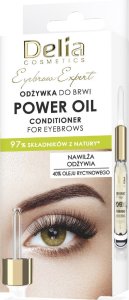 Delia Cosmetics eyebrow expert odżywka do brwi power oil 10ml 1