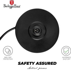 CZAJNIK ELEKTRYCZNY 1,7L BERLINGER HAUS BH-9476 MATTE BLACK 4