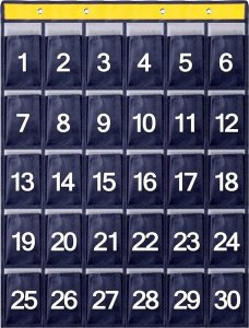 Organizer na Smartfony Telefony - Kieszonki Przechowywania do Szkoły Biura 4