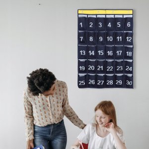 Organizer na Smartfony Telefony - Kieszonki Przechowywania do Szkoły Biura 9