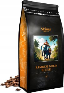 Kawa ziarnista 1kg ZAMBEZI GOLD BLEND (LIMITED EDITION) do ekspresu + GRATIS 2