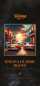 Kawa ziarnista 1kg HAVANA CLASSIC BLEND (LIMITED EDITION) do ekspresu + GRATIS 3