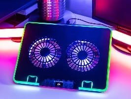 Podstawka chłodząca TRACER GAMEZONE Snowman PRO 17" RGB 9