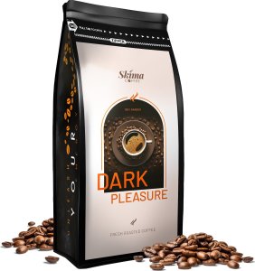 Kawa ziarnista 1kg DARK PLEASURE 100% ARABICA do ekspresu + GRATIS 1