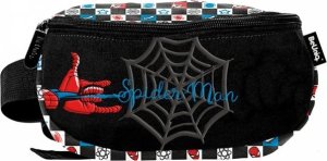 SPIDERMAN SASZETKA NERKA TORBA na PAS MŁODZIEŻOWA CZARNA BEUNIQ MARVEL 1