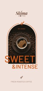 Kawa ziarnista SkimaCoffee Zestaw Kawa ziarnista 1kgX2 SWEET&INTENSE 100% ARABICA Świeżo Palona do ekspresu 3