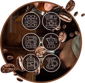 Zestaw Kawa ziarnista 1kgX2 BRAZILIA PARANA/RIO ROAST Świeżo Palona do ekspresu + GRATIS 4