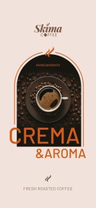 Kawa ziarnista SkimaCoffee Zestaw Kawa ziarnista 1kgX2 CREMA AROMA BLEND Świeżo Palona do ekspresu 3