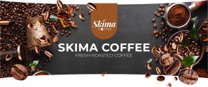 Kawa ziarnista SkimaCoffee Zestaw Kawa ziarnista 1kgX2 ROBUSTA 100% Świeżo Palona do ekspresu 3