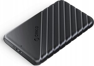 Kieszeń dyskowa 2,5" HDD/SSD USB3.0 Micro-B 5Gbps - czarna 1