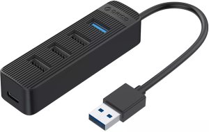 HUB USB Orico Hub Orico TWU32-4A USB-A 3.1 / 1x USB-A 3.1 + 3x USB-A 2.0 + USB-C 5V/3A - czarny 2
