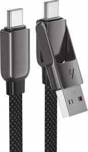 Kabel USB Acefast USB-C - USB-C 0.2 m Wielokolorowy (6974316283539) 4