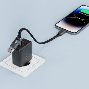 Kabel USB Acefast USB-C - USB-C 0.2 m Wielokolorowy (6974316283539) 7