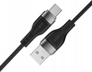 Kabel USB Acefast USB-A - USB-C 1.2 m Czarny (6974316280224) 2