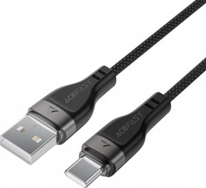 Kabel USB Acefast USB-A - USB-C 1.2 m Czarny (6974316280224) 3