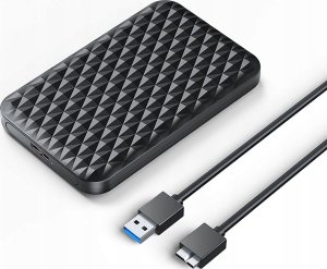 Kieszeń dyskowa 2,5" HDD/SSD USB Micro-B 5Gbps - czarna 1