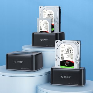 Stacja dokująca Orico Orico  Stacja dokująca do dysku 2,5"/3,5" SATA HDD/SSD - czarna 4