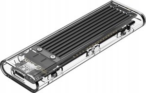Kieszeń dyskowa M.2 NVME na USB-C 10Gbps - czarna 1