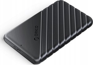 Kieszeń dyskowa 2,5" HDD/SSD USB-C 3.1 6Gbps - czarna 2
