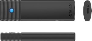 Kieszeń dyskowa M.2 NVME USB-C 10Gbps - czarna 2