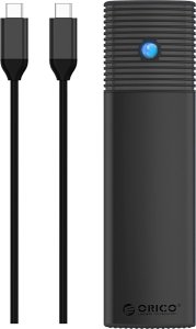 Kieszeń dyskowa M.2 NVME USB-C 10Gbps - czarna 3