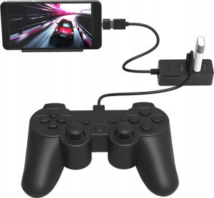 HUB 4-portowy USB-A 2.0 przewód 1M - czarny 5