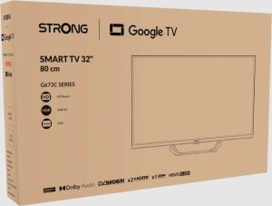 Strong SRT32HG6733C Telewizor 81,3 cm (32") HD Smart TV Wi-Fi Czarny 200 cd/m² 9