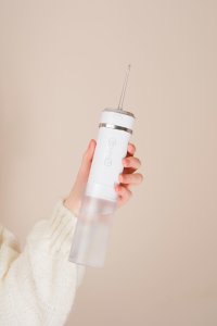 Irygator do zębów jamy ustnej ZENT Stream+ bezprzewodowy PRO 360 Blue 3